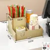 Prateleira para copo de milk tea Separador de copos copo de cerveja madeira escova de dentes japonesa copo canudo Bancada tipo extração