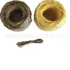 Chihua Color Original Fibra de Cáñamo de Color Claro Vela de Cera de Abeja Mecha Encendedor de Cigarrillos Cuerda de Cáñamo 200 Pies (61m)