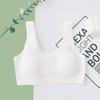 Roupa íntima para meninas para o período de desenvolvimento, Sutiã estilo regata sem aro para meninas do ensino fundamental, Fino, respirável e confortável