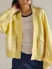 Jaqueta Cardigan Jeans Azul Claro Europeia e Americana Blusa de Tricô Casual Solta de Manga Longa Roupas Femininas Transfronteiriças da Amazon