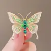 Broche com Acabamento de Luxo, Estilo Nicho e Simples, Alfinete de Roupa, Acessório de Pérola para Terno, Broche