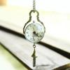 Relógio de Bolso Periférico de Harry Potter Bola Pomo de Ouro Relógio de Colar Vintage Flip Grande Pingente de Asas Relógio Comemorativo
