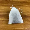 Bolsa de tela no tejida con cordón al por mayor 5.5*7 grado alimenticio desechable bolsa de té bolsa de té bolsa para hierbas medicinales chinas bolsa de filtro para decocción