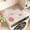 Funda simple de tierra de diatomeas para lavadora de tambor, funda a prueba de polvo, funda absorbente de agua y resistente al sol para refrigerador, base a prueba de polvo para mesita de noche