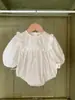 Jennybebe2026 Roupas Novas de Outono para Bebês Meninas, Macacão Floral Fresco com Acabamento em Renda