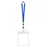 Cordão para Crachá Transparente à Prova d'Água de PVC, Cordão para Crachá de Identificação, Cordão para Crachá, Cordão para Crachá de Trabalho