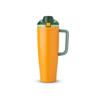 Copo de Frutas 40oz Aço Inoxidável 304 Copo Térmico Alça Externa Grande Capacidade Garrafa de Água Esportiva Copo Duplo Personalização