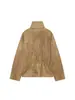 AliExpress mais vendido atacado de comércio exterior moda casual feminina europeia e americana trench coat de camurça sintética com cinto