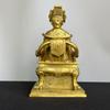 Enfeites de Estátua de Mazu de Latão, Estátuas de Bronze, Estátuas de Lishan Laomu, Estátuas de Personagens, Enfeites para Casa, Artesanato Atacado