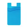 Suporte de cartão de silicone para celular porta-cartão cartão de banco cartão de ônibus adesivo traseiro preguiçoso para celular fábrica direta Promoção de Presente adesivo de cartão