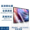 Película de Vidrio Templado T65MAX para Placa Eléctrica Taiwanesa T70 Pantalla HD de Arco Grande Película de Vidrio Templado Transparente