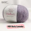 Comercio exterior hilo de mohair de bebé sudafricano para tejer a mano ganchillo DIY hilo fino hilo de mohair de seda ovillo de caballito de mar venta al por mayor