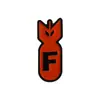 Broche de Molde de Desenho Animado para Roupas Transfronteiriças Insígnia com Letra em Inglês Acessórios para Roupas Banda de Joia de Liga Fixa Medalha