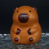 Decoração de Bolo Capivara para Temporada de Formatura e Enfeites, Brinquedos de Fantasia de Capivara Super Fofos para Passar nos Exames Sempre