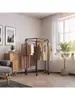 Perchero con ruedas, perchero portátil, perchero hexagonal multifuncional, adecuado para dormitorio y sala de estar (negro), perchero de gran capacidad, perchero multifuncional, adecuado para dormitorio y sala de estar, perchero con ruedas, perchero portátil de pie