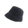 Sombrero de Pescador de Algodón Puro para Mujer, Sombrero de Cubo Versátil Estilo Coreano para Primavera y Otoño, Sombrero Liso Casual para Salir, Protección Solar y Sombreado
