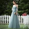 Vestido de Madrinha 2025 Novo Verde Floresta Look Emagrecedor Elegante Estiloso Irmã Melhor Amiga Grupo de Madrinhas Vestido de Madrinha Formatura Feminino