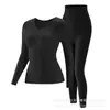 Ventas Directas de Fábrica Populares Transfronterizas Ropa de Otoño y Pantalones Largos, Moldeador Corporal Cálido, Traje de Ajuste para Glúteos y Abdomen, Ropa Interior Térmica Sin Costuras