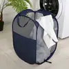 Cesta de Lavandería de Gran Capacidad Más Vendida en Amazon Hamper Plegable para Lavandería en el Baño para Uso en el Hogar Cesta de Almacenamiento Portátil