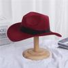 AliExpress Amazon ebay Europeu e americano outono e inverno nova moda jazz chapéu pai-filho chapéu de lã