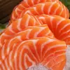 Filé de Salmão Congelado Fresco Norueguês, Barriga de Salmão Inteira, Truta Arco-Íris, Frutos do Mar Frescos para Atacado Comercial