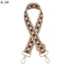 Nuevo Color Rombo Nuevo Estilo Bolso Correa para el Hombro Accesorios Bolso de Mujer Hombro Único Cruzado Ajustable Reemplazo Correa Larga para el Hombro Correa