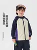 Chaqueta para niño estilo europeo derecho, sudadera con capucha para primavera y otoño, ropa para niño estilo montaña de otoño, ropa nueva para niños, colección de otoño