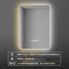 Espejo de Baño Inteligente Montado en Pared Espejo de Baño para el Hogar con Luz, Pantalla Táctil, Antivaho, Espejo Iluminado LED