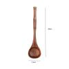 Espátula de Madera de Teca Tailandesa Extendida Antiadherente para Cocinar Espátula de Madera Utensilios de Cocina Amazon Juego de Espátulas de Madera