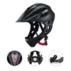 Capacete infantil FTIIER patins bicicleta de equilíbrio capacete esportivo LED para andar de bicicleta patinete capacete infantil completo