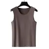 Chaleco Térmico para Hombre con Forro Polar, Top Cálido Engrosado, Capa Base de Invierno para Hombre, Chaleco Interior Auto-Calentable