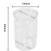 Latas transparentes Frascos para bebidas Recipientes para óleo Frascos selados Óleo de pimenta Óleo perfumado Litro Embalagem pequena Frasco de óleo Frascos de plástico