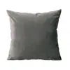 Cojín Decorativo Minimalista para Sofá, Funda de Cojín de Color Sólido, Cojín de Terciopelo Holandés, Cojín Lumbar Estilo Ins con Estampado de Logo, Cojín para Sala de Estar y Cabecera de Cama