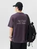 Ropa para Hombre Fengshe / Camiseta de manga corta con estampado pesado estilo americano para hombre, nuevo modelo de verano, corte holgado, talla grande, algodón puro, top de cuello redondo