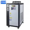 Enfriador Industrial Personalizado 1Hp Refrigerado por Aire 1Hp Máquina de Agua Helada Congelada Unidad de Enfriamiento Equipo de Refrigeración Fabricante de Moldeo por Inyección