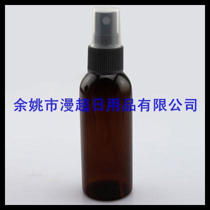 80ml 棕色圆肩pet +喷头