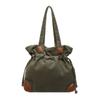 Bolsa de Ombro Grande de Lona Retro Nova de Verão para Mulheres para o Trabalho Bolsa Tote para Estudante Universitário