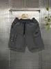 Pantalones Cortos Casuales Delgados de Verano 2026 para Hombre, Estilo Ropa de Trabajo, Marca de Moda High Street, Corte Holgado, Adecuados para Usar al Aire Libre, Pantalones Deportivos de Longitud Media