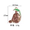 Lindo Dibujo Animado Japonés Totoro Aleación Goteo de Aceite Colgante DIY Creativo Pareja Estudiante Estilo ins Llavero para Bolso