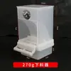 Periquito Ninfa Periquito Alimentador Automático para Pájaros Contenedor de Comida Caja de Comida para Pájaros Divisor Ajustable