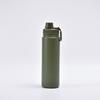 Taza Deportiva Aislada de Acero Inoxidable 304 de Gran Capacidad Estilo Americano Transfronterizo, Botella de Agua con Asa Espaciosa y Conveniente para Exteriores