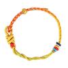 Pulsera Año del Serpiente, Pulsera de Cuerda Serpiente a Dragón para Nacidos en el Año del Serpiente, Se Puede Enhebrar con Oro, Completamente Hecha a Mano, Pulsera Multicolor