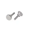Parafusos Apertados à Mão Gb834 Aço Inoxidável 304 Branco Lavado Recartilhados Parafusos de Passo Alto Torcidos à Mão Gb835 Parafusos Atacado