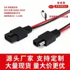 Cable de Alimentación Sae 10Awg Transfronterizo Enchufe Cable 6 Cuadrados Sae a Cable de Conexión a Terminal Cable de Alimentación Fotovoltaica