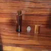 Botella Vacía con Bola de Rodillo de Vidrio 10ml Botella con Bola de Rodillo para Aceite Esencial con Bola de Acero Muestra de Perfume Sub-Botella Botella para Untar Líquido
