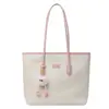 Bolsa de Mão Feminina Moda Bolsa Tote Feminina Versátil Bolsa de Ombro Primavera e Verão Nova para Estudante Trabalho Manual Bolsa Tote Texturizada