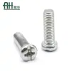 Tornillos Galvanizados de Cabeza Redonda Phillips y Planos al por Mayor, Fabricante Profesional de Tornillos Compuestos de Ranura Phillips y Plana Esféricos
