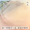 Tejido de gasa de organza encriptada verde gasa suave retazos de tela para manualidades Hanfu ceremonia de boda fondo de escenario fotografía tela suave