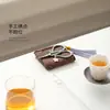 Paño de Cocina de Algodón y Lino Estilo Japonés Algodón Absorbente Cuadrado Mantel de Mesa para Té Paño de Cocina Accesorios para Ceremonia del Té Paño para Tetera Paño de Cocina Premium para Ceremonia del Té