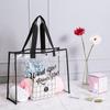Nueva bolsa de playa de PVC, bolsa de cosméticos transparente e impermeable, bolsa de viaje para fitness, natación, bolsa de almacenamiento portátil
